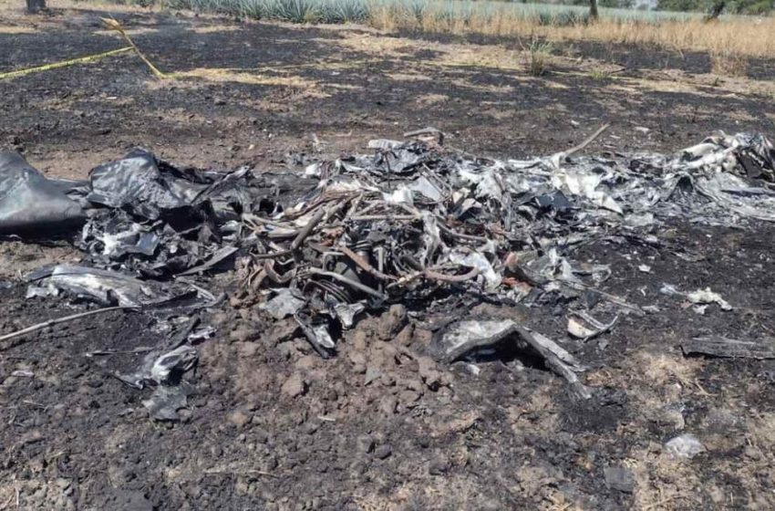  Se desploma aeronave militar en Ameca, Jalisco; fallecen dos oficiales