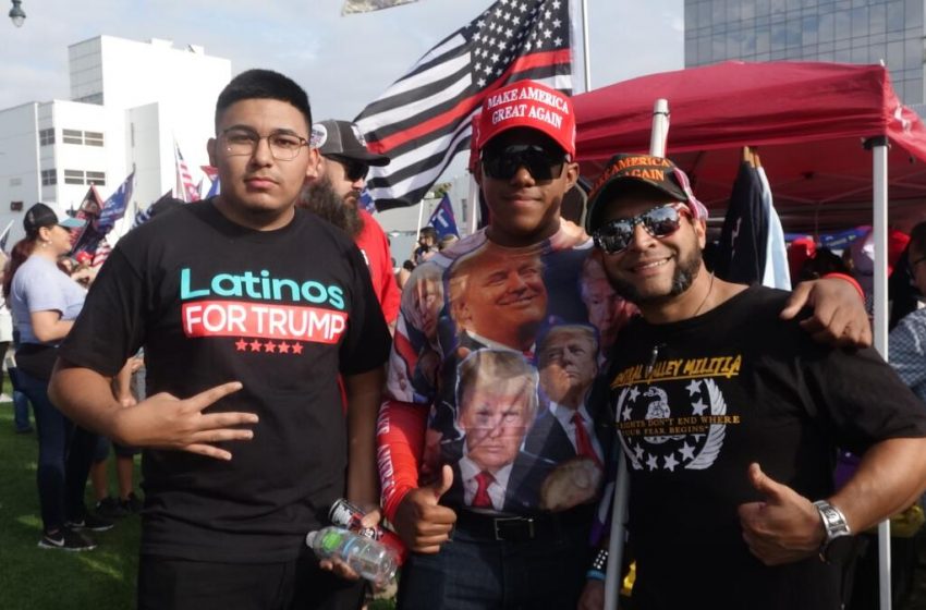  El apoyo latino a Trump disminuye tras su regreso a la Casa Blanca