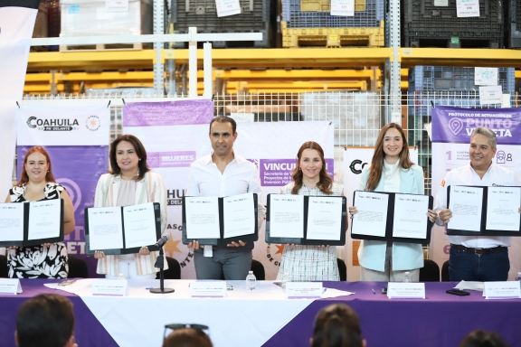  Coahuila suma más Puntos Violeta y certifica a mujeres montacarguistas en Arteaga