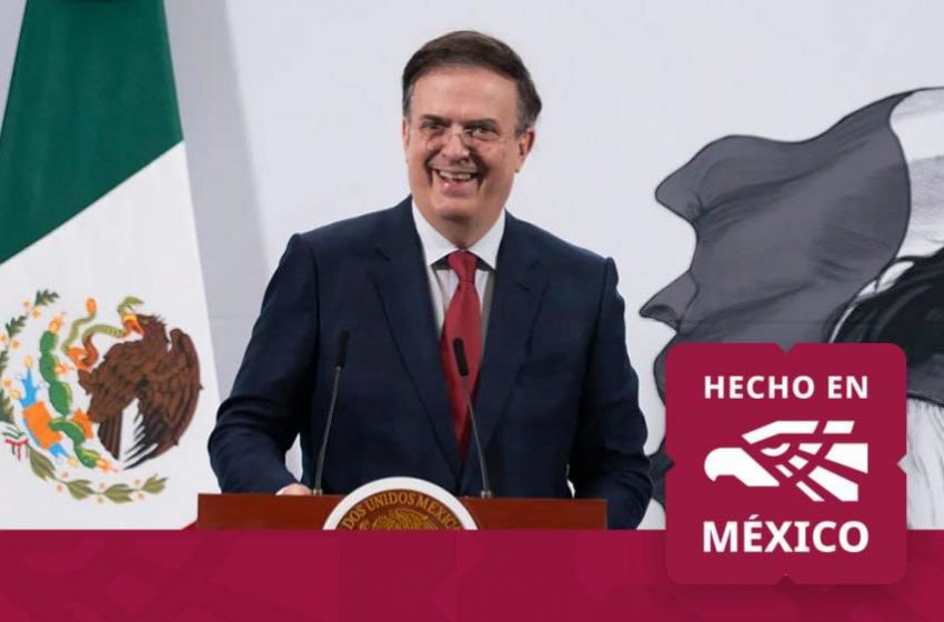  Marcelo Ebrard plantea una pronta revisión del T-MEC