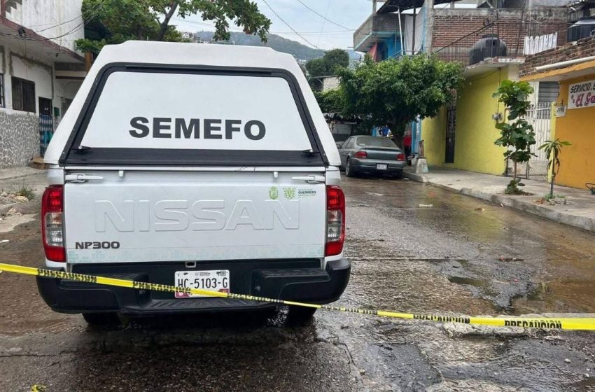 Fin de semana violento en Acapulco deja cuatro personas asesinadas