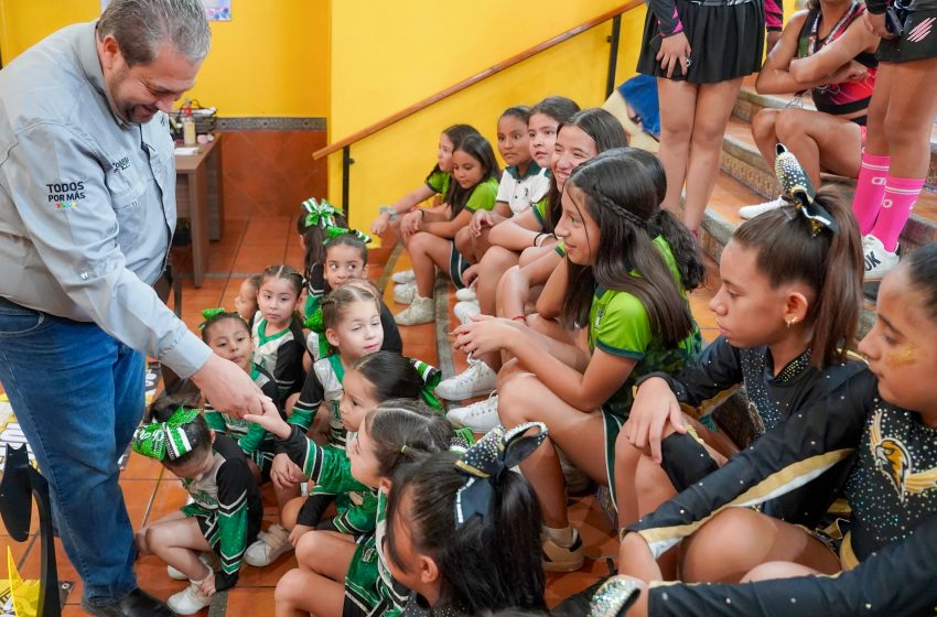  Refrenda Tomás Gutiérrez compromiso con la juventud y el deporte en Ramos Arizpe