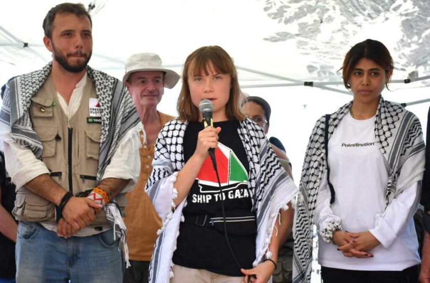  Acusan a Israel de secuestrar a tripulantes del Madleen, entre ellos Greta Thunberg