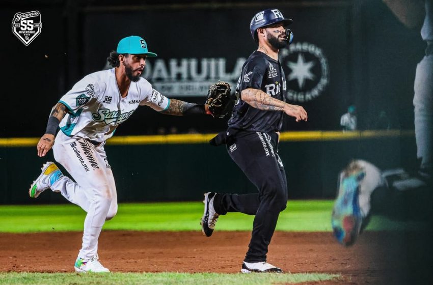Rieleros de Aguascalientes gana de forma contundente a Saraperos de Saltillo