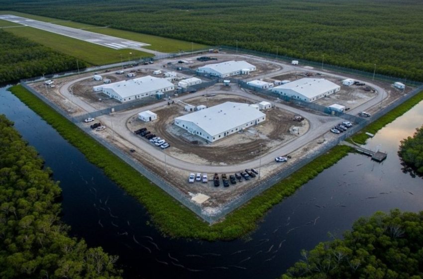  DENUNCIAS DE CONDICIONES INHUMANAS EN EL CENTRO DE DETENCIÓN ‘ALLIGATOR ALCATRAZ’ EN FLORIDA