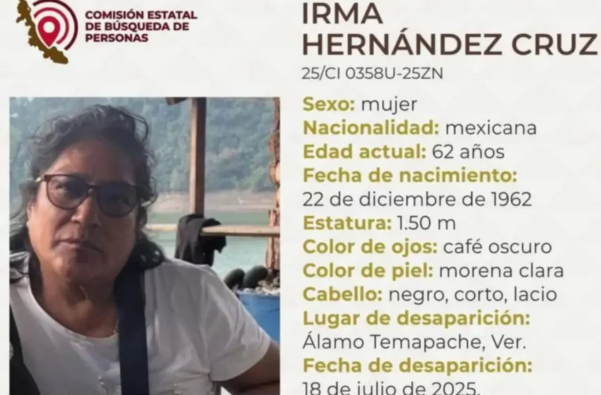 Hallan cuerpo de maestra jubilada secuestrada en Veracruz