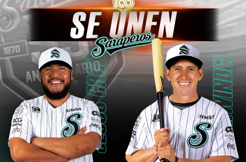 Nuevas incorporaciones al equipo Saraperos: Jesús Cruz y Frank Schwindel