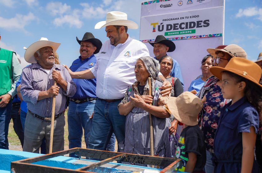  Apoyando el desarrollo agrícola en Ramos Arizpe