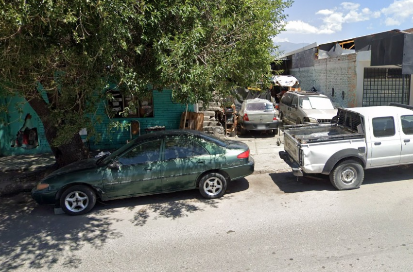 Hallan muerto a hombre en taller mecánico de la colonia Los Ángeles en Saltillo