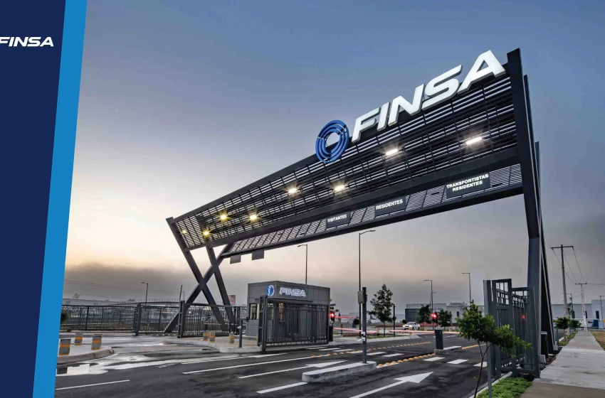  Finsa invierte más de 220 millones de dólares en parque industrial en Nuevo León