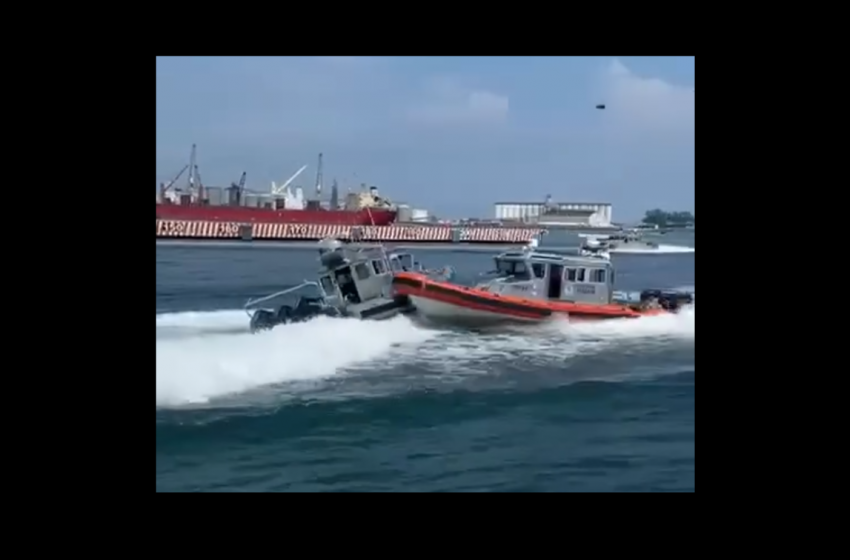 Chocan dos de embarcaciones de la Marina en Veracruz
