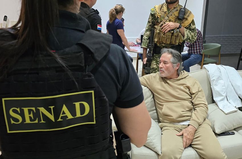 LÍDER DE “LA BARREDORA” RECHAZA EXTRADICIÓN Y PERMANECERÁ DETENIDO EN PARAGUAY