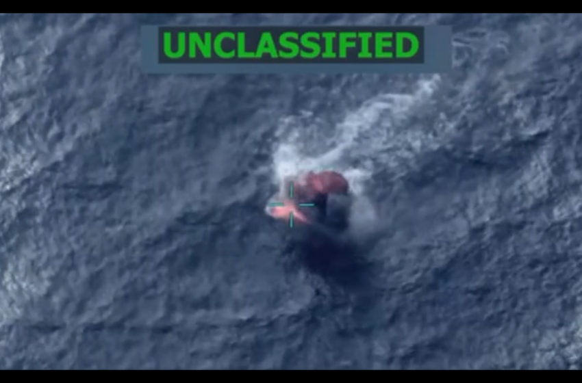Nuevo ataque de EE.UU. a barco con droga de Venezuela: tres muertos