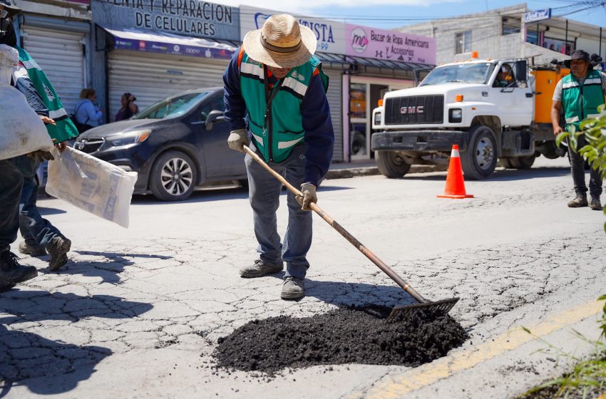  Intensificación del Programa de Bacheo en Ramos Arizpe