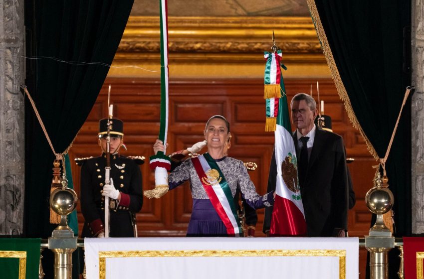  La presidenta Claudia Sheinbaum se convierte en la primera mujer en dar el Grito de Independencia en México