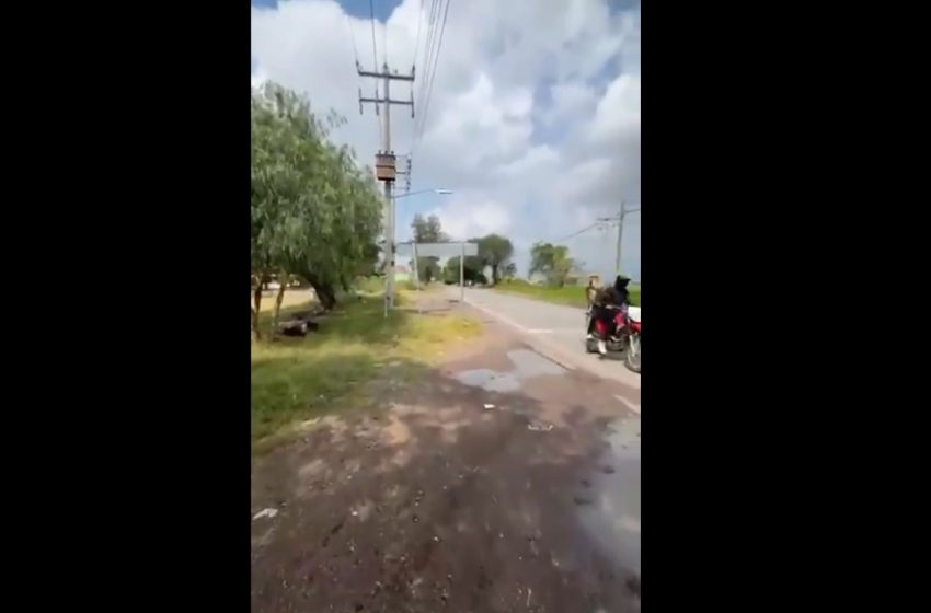 Ataque armado a hombre que denunciaba baches en vivo: ‘Me estoy muriendo’