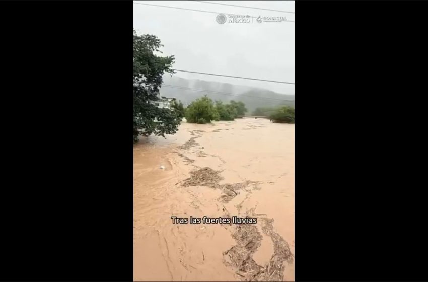 Emergencia por fuertes lluvias deja al menos 37 muertos y 117 municipios afectados en México