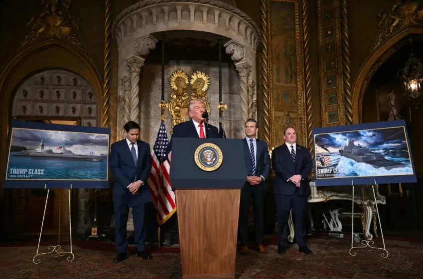  Trump anuncia la construcción de poderosos buques de guerra y aumenta la presión sobre Maduro.