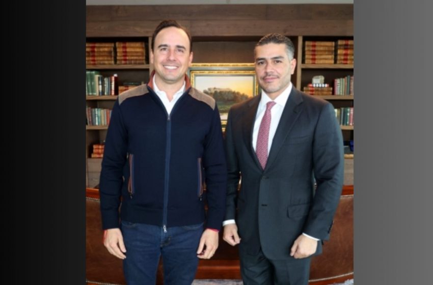  Manolo Jiménez y Omar García Harfuch refuerzan coordinación por la seguridad de Coahuila