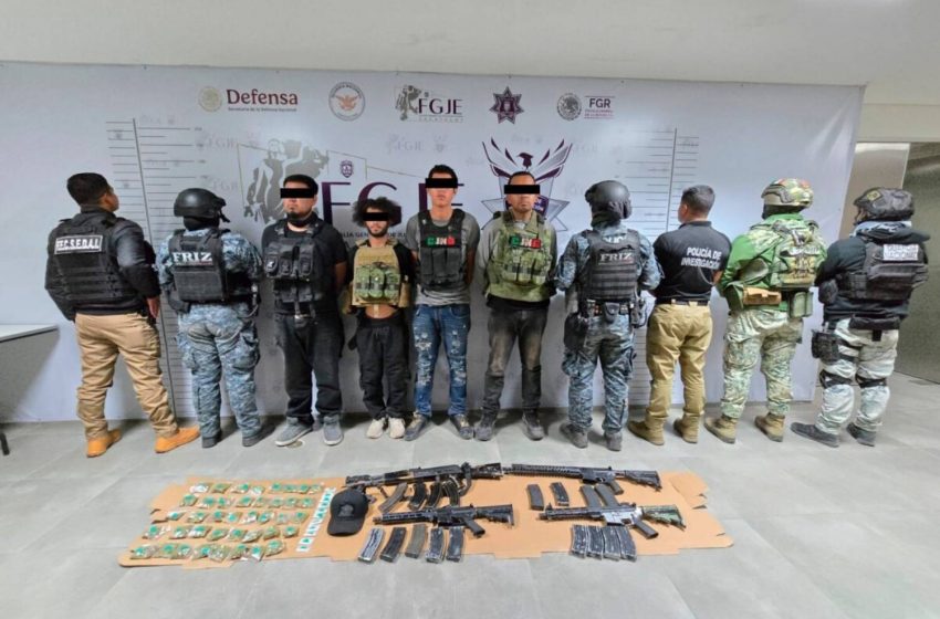  Decomisan arsenal en Tabasco municipio de Zacatecas