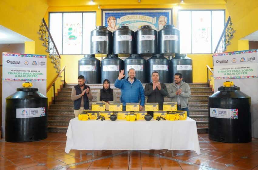  Facilitando el acceso al agua: el programa de Tinacos a Bajo Costo en Ramos Arizpe