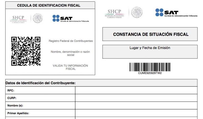  No te pueden exigir tu Constancia de Situación Fiscal para emitirte una factura o pagarte tu sueldo