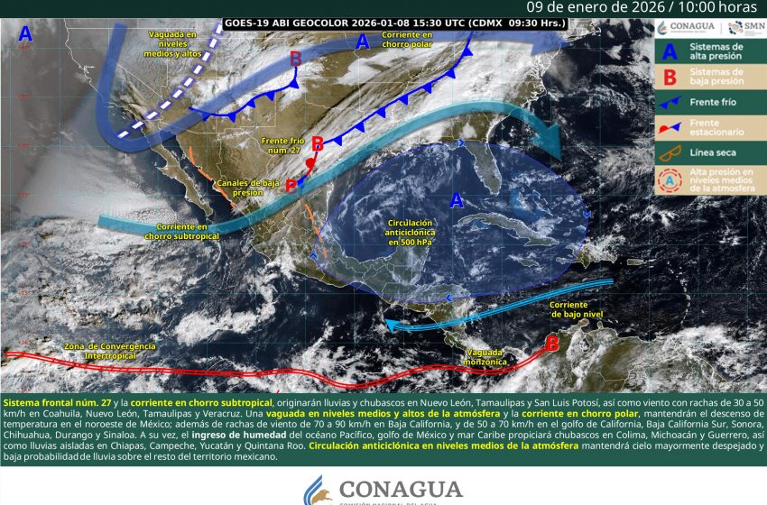 Alerta al sureste Ramos Arizpe y Saltillo con helada para este fin de semana