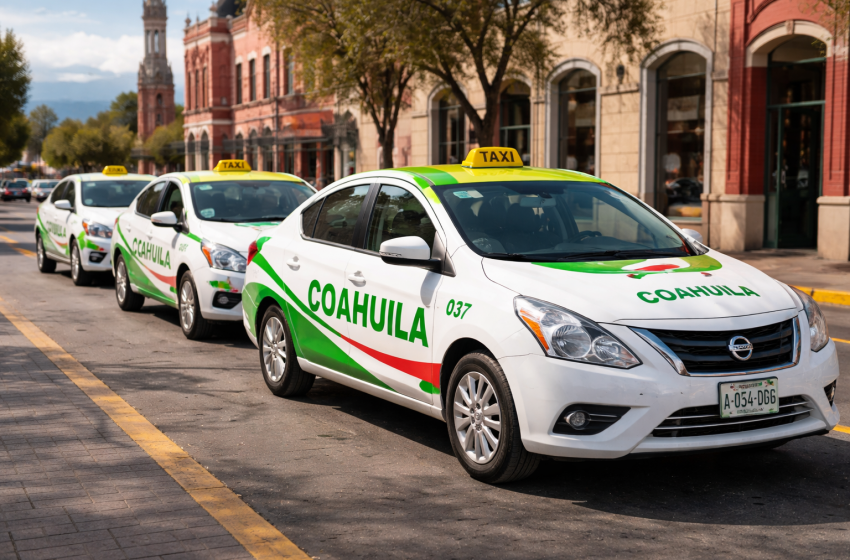  Ajustan nuevas tarifas a taxis en Saltillo; pondrán en orden el servicio