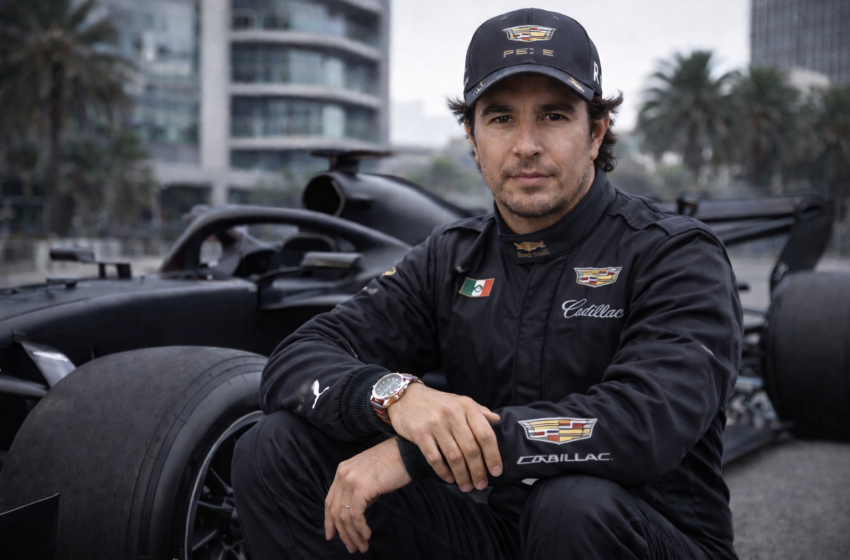  INTENSA JORNADA: Checo Pérez se detiene en pista y termina octavo en las pruebas de pretemporada de F1 en Bahréin