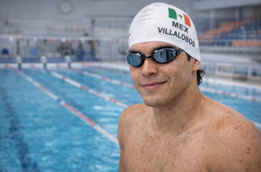  “Diego Villalobos, doble medalla de plata en la Copa del Mundo de natación artística en Medellín”