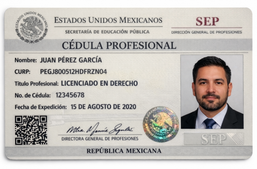  La cédula profesional ya no será identificación oficial: lo que debes saber.