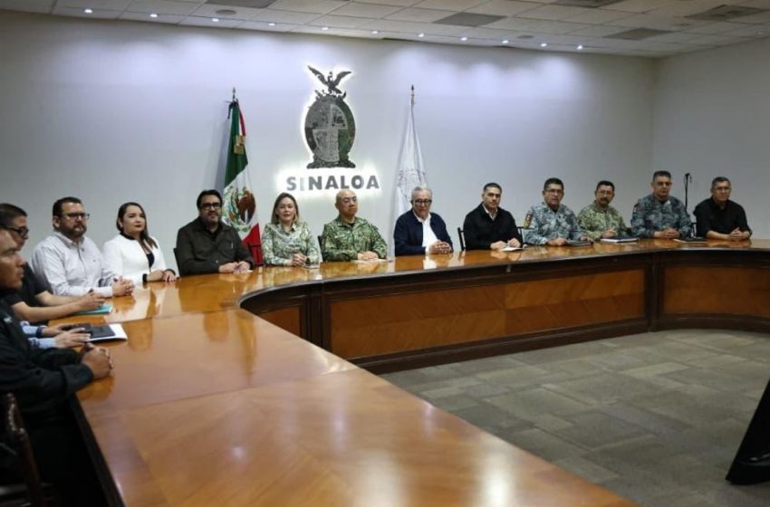  Revisión de estrategia de seguridad en Sinaloa: Rubén Rocha y Omar García Harfuch presiden reunión