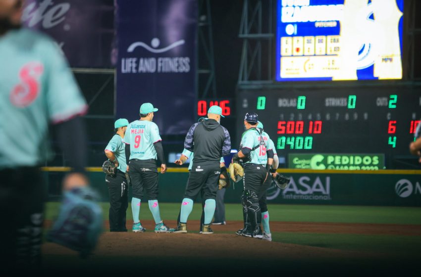  Los Rieleros de Aguascalientes se llevan la serie contra los Saraperos