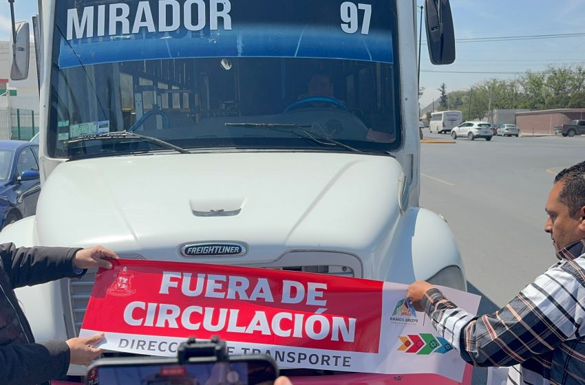 Transportistas se comprometen a renovar unidades en Ramos Arizpe